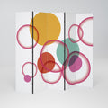 BUBBLE WISH Biombo Decorativo de 5 Painéis