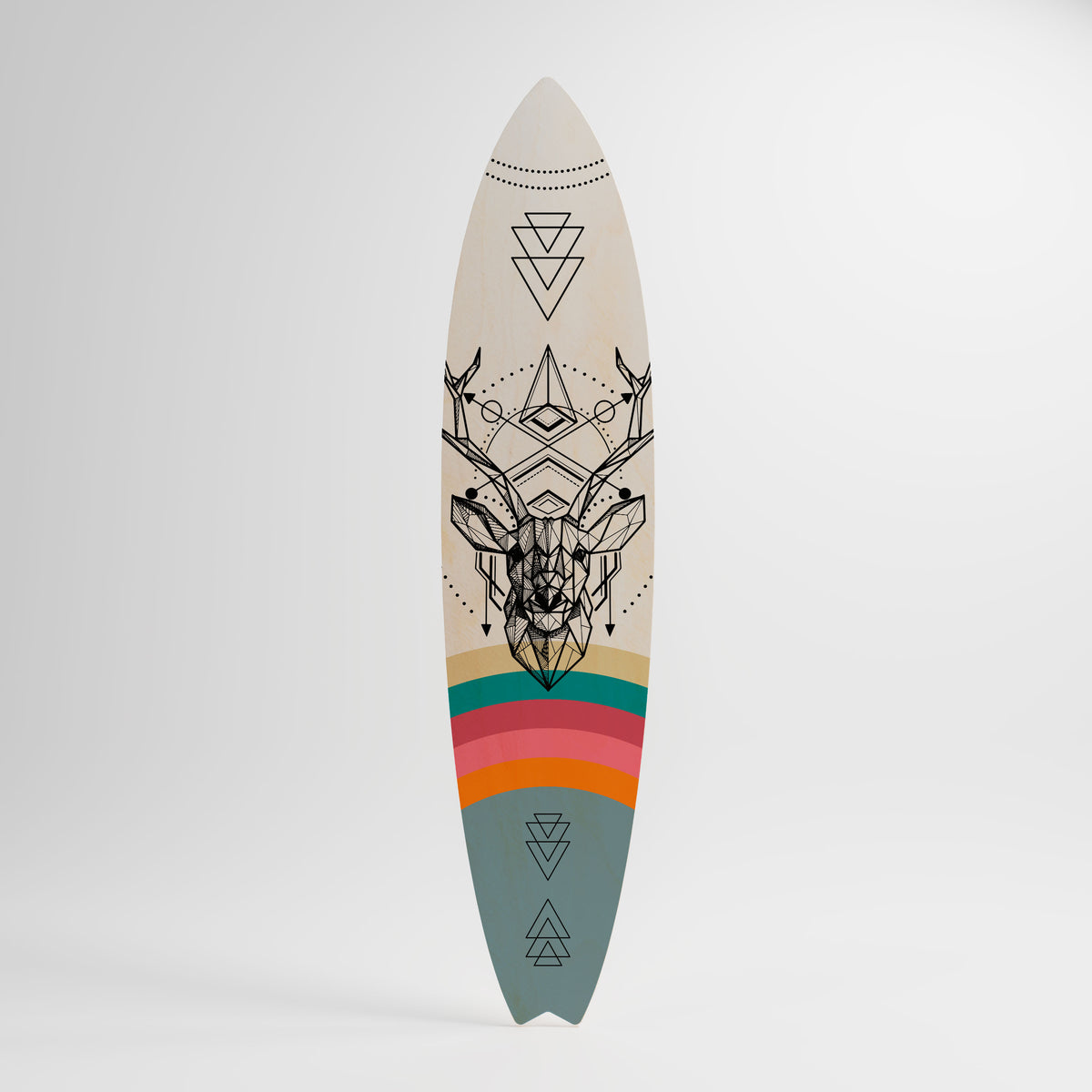 DEER OF COLOR Painel Decorativo Prancha de Surf
