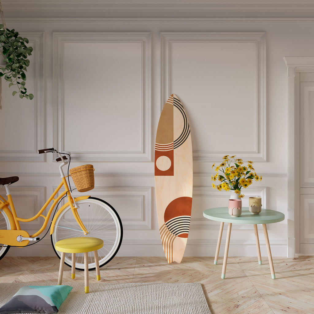 SPACE AROUND Painel Decorativo Prancha de Surf