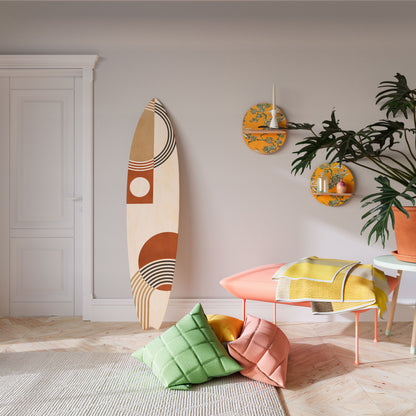 SPACE AROUND Painel Decorativo Prancha de Surf