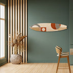 SPACE AROUND Painel Decorativo Prancha de Surf