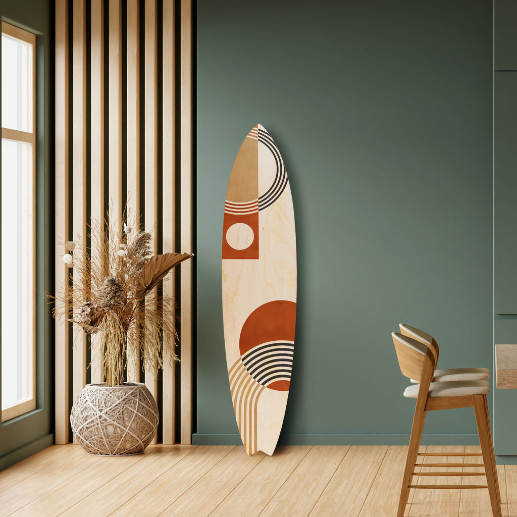 SPACE AROUND Painel Decorativo Prancha de Surf