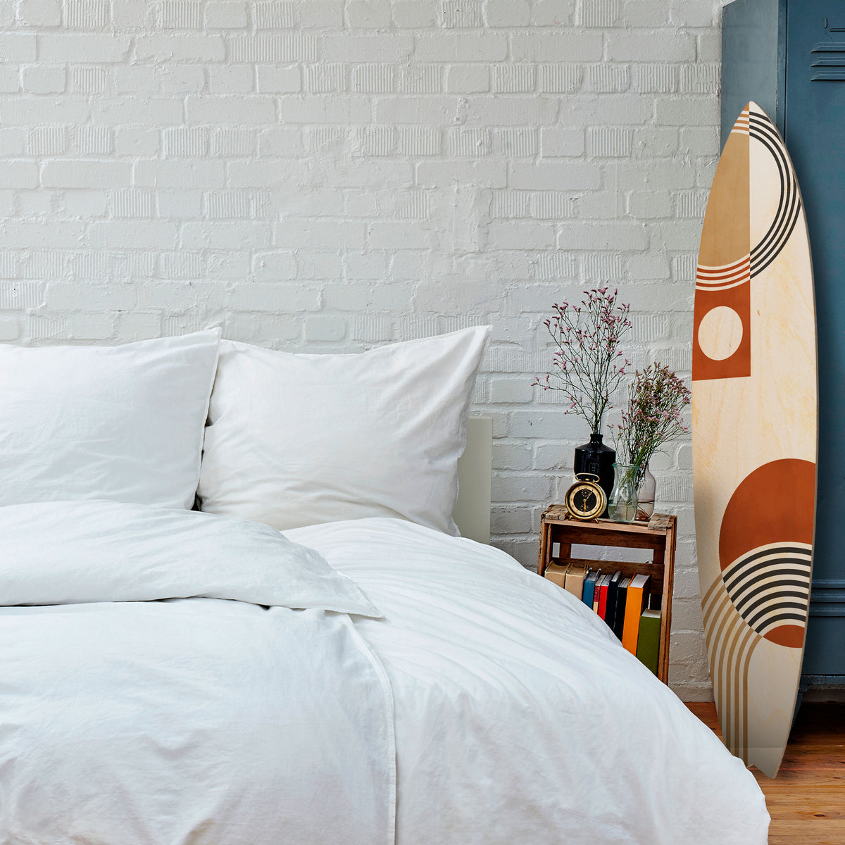 SPACE AROUND Painel Decorativo Prancha de Surf