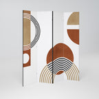 SPACE AROUND Biombo Decorativo de 4 Painéis