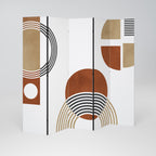 SPACE AROUND Biombo Decorativo de 5 Painéis
