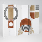 SPACE AROUND Biombo Decorativo de 6 Painéis