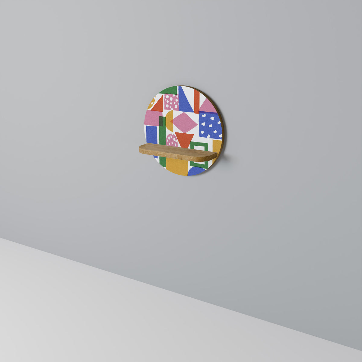 GEOMETRIC GLIMMER Prateleira Artística