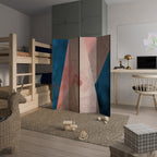 PEONY INTERIOR Biombo de 4 Painéis