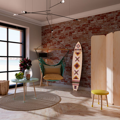 ETHNIC TEASER Painel Decorativo Prancha de Surf