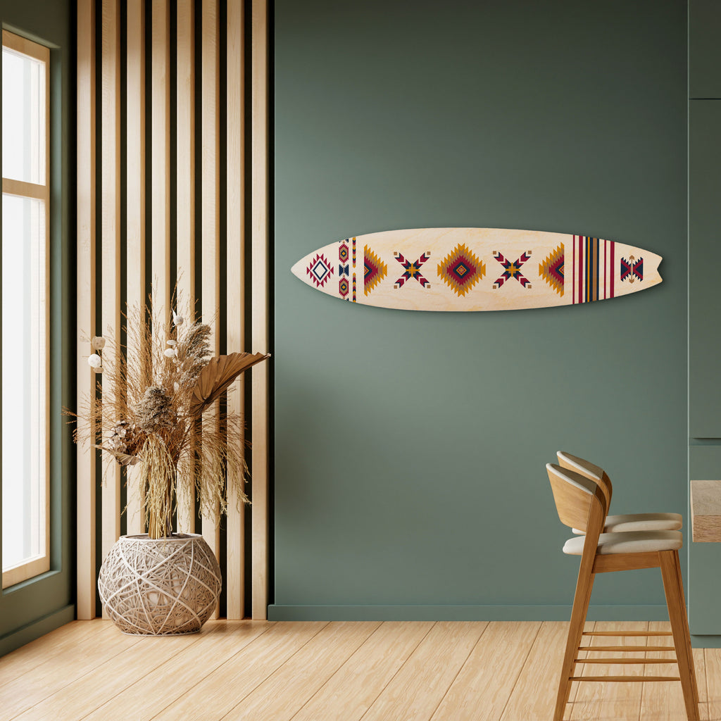 ETHNIC TEASER Painel Decorativo Prancha de Surf