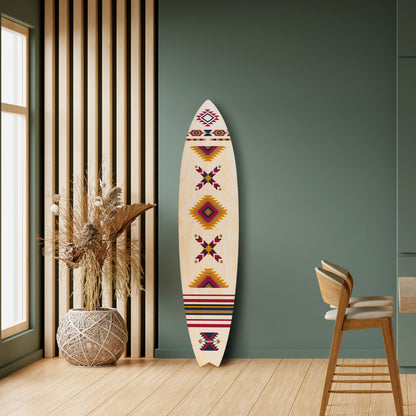 ETHNIC TEASER Painel Decorativo Prancha de Surf