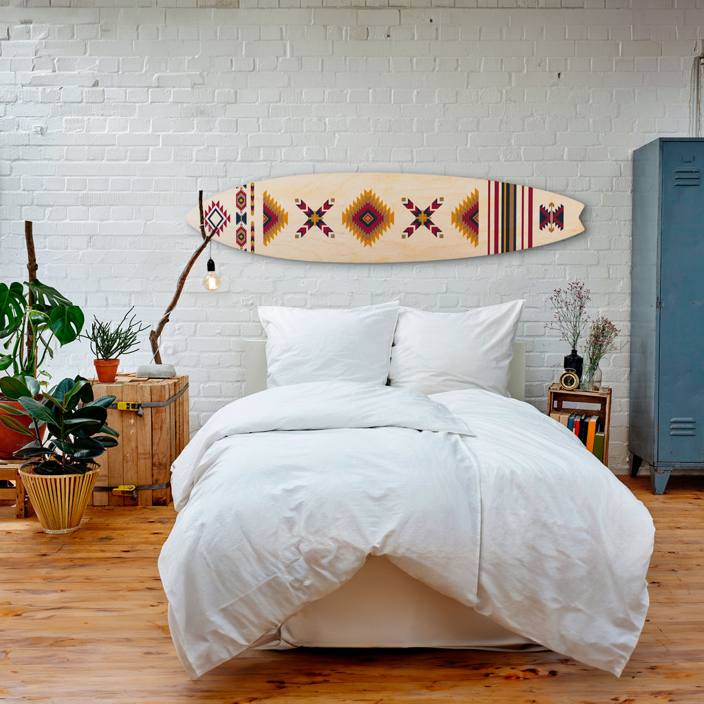 ETHNIC TEASER Painel Decorativo Prancha de Surf