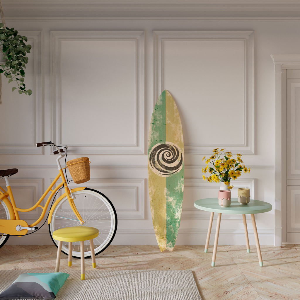 CURLY MODE Painel Decorativo Prancha de Surf