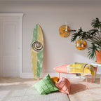 CURLY MODE Painel Decorativo Prancha de Surf