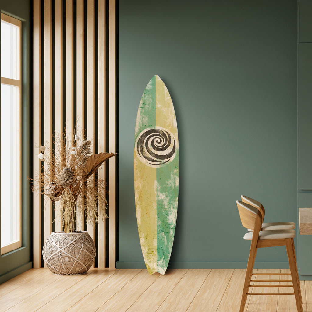 CURLY MODE Painel Decorativo Prancha de Surf