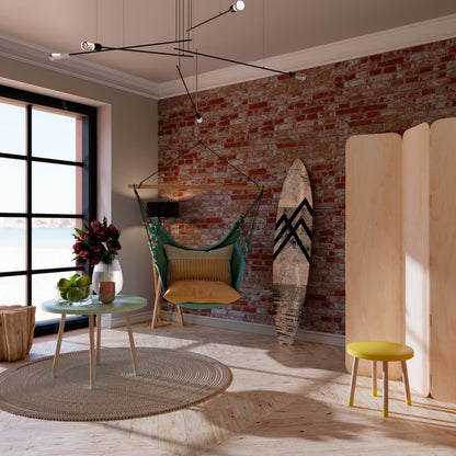 SUMMIT STRIPES Painel Decorativo Prancha de Surf