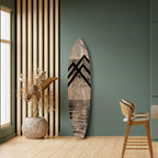 SUMMIT STRIPES Painel Decorativo Prancha de Surf