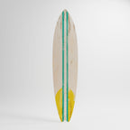 SUNSET RIDER Painel Decorativo Prancha de Surf
