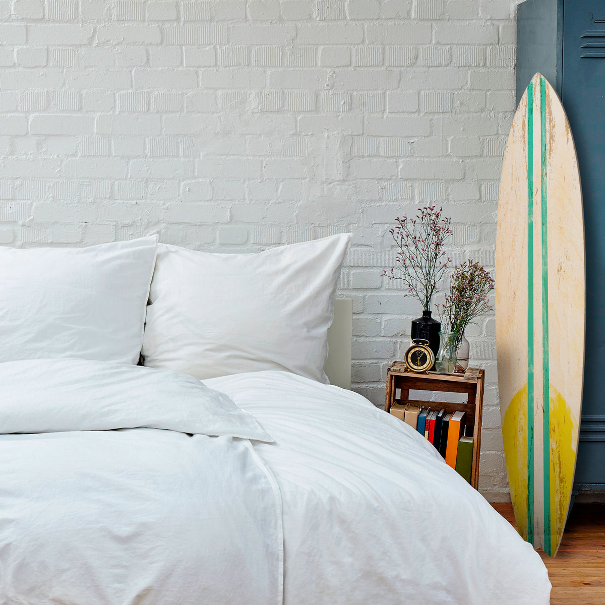 SUNSET RIDER Painel Decorativo Prancha de Surf