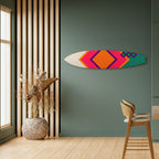 LUMINOUS BRILLIANCE Painel Decorativo Prancha de Surf