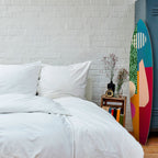 VIVID VIBES Painel Decorativo Prancha de Surf