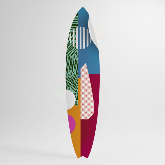 VIVID VIBES Autocolante Prancha de Surf