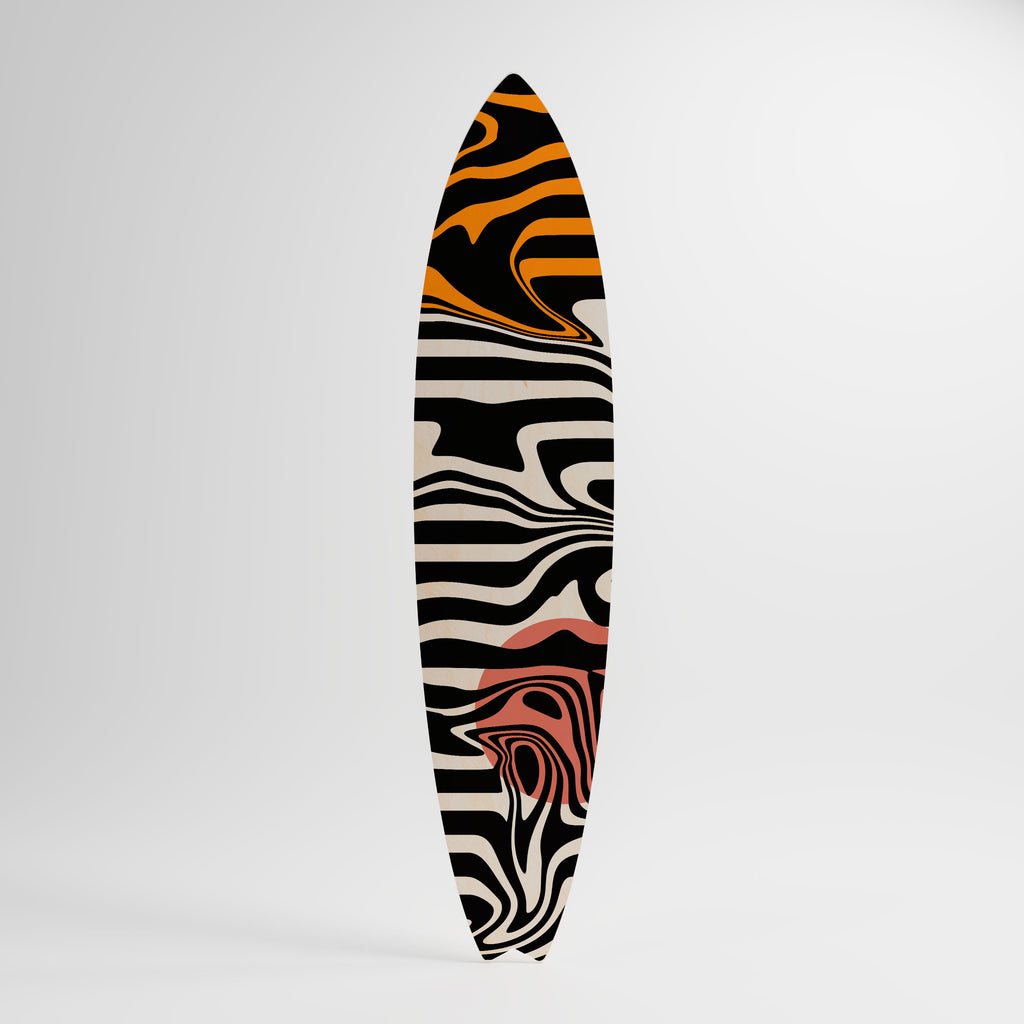 RIPPLE FLOW Painel Decorativo Prancha de Surf