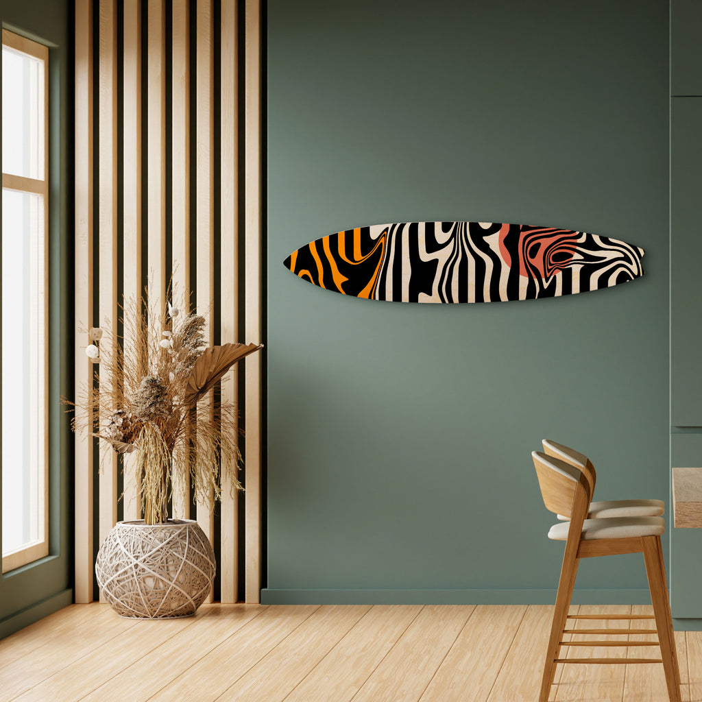 RIPPLE FLOW Painel Decorativo Prancha de Surf