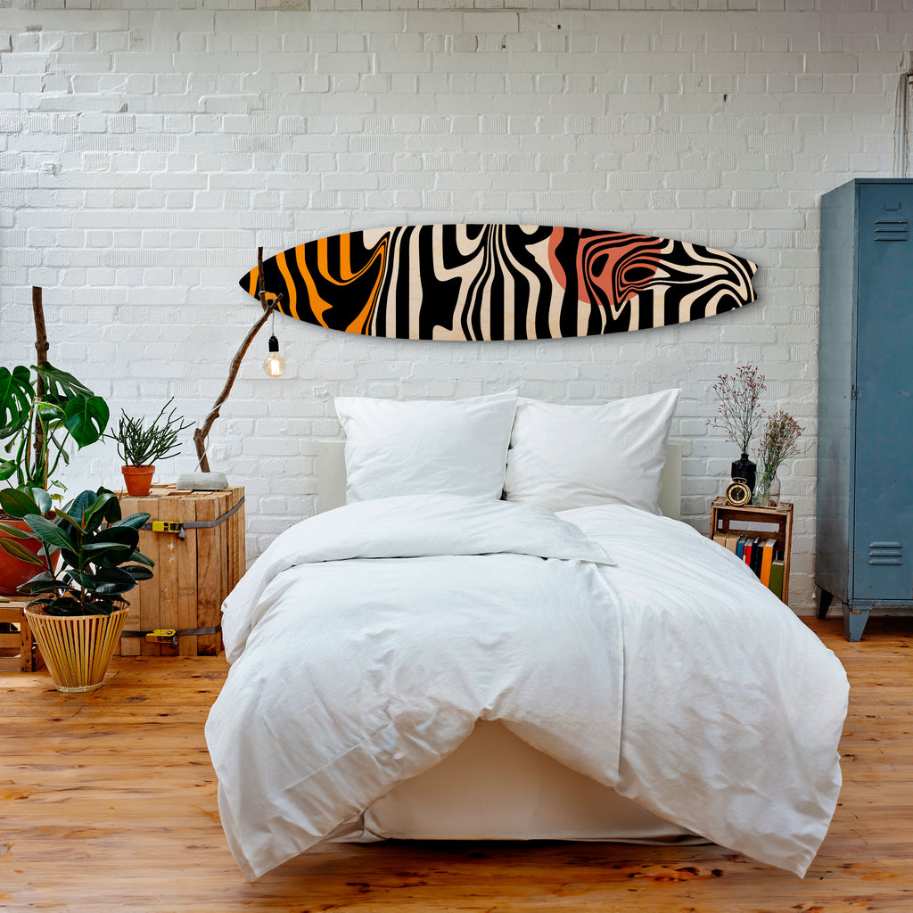 RIPPLE FLOW Painel Decorativo Prancha de Surf