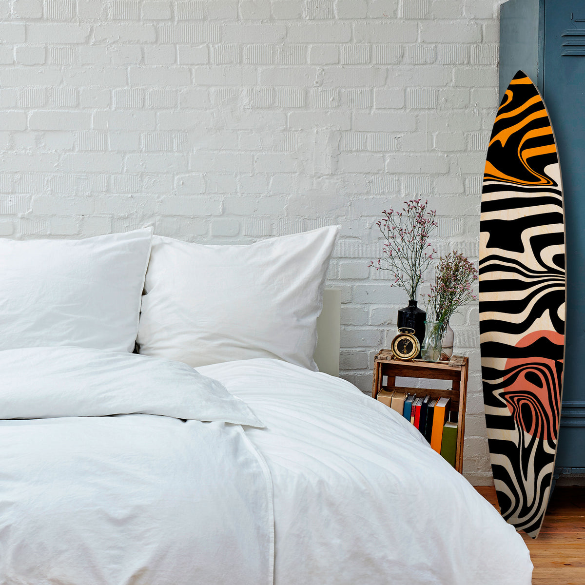 RIPPLE FLOW Painel Decorativo Prancha de Surf