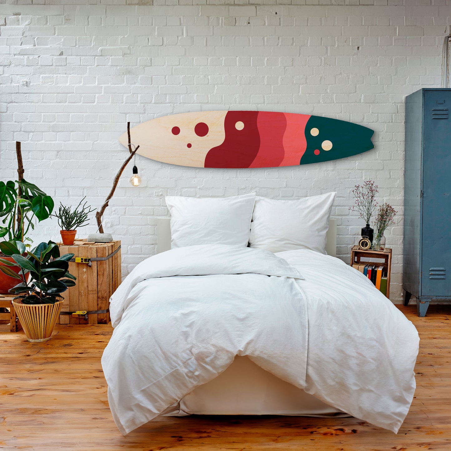 DAYLIGHT EUPHORIA Painel Decorativo Prancha de Surf