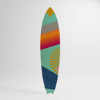 DAYBREAK BLISS Painel Decorativo Prancha de Surf