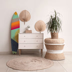 DAYBREAK BLISS Painel Decorativo Prancha de Surf