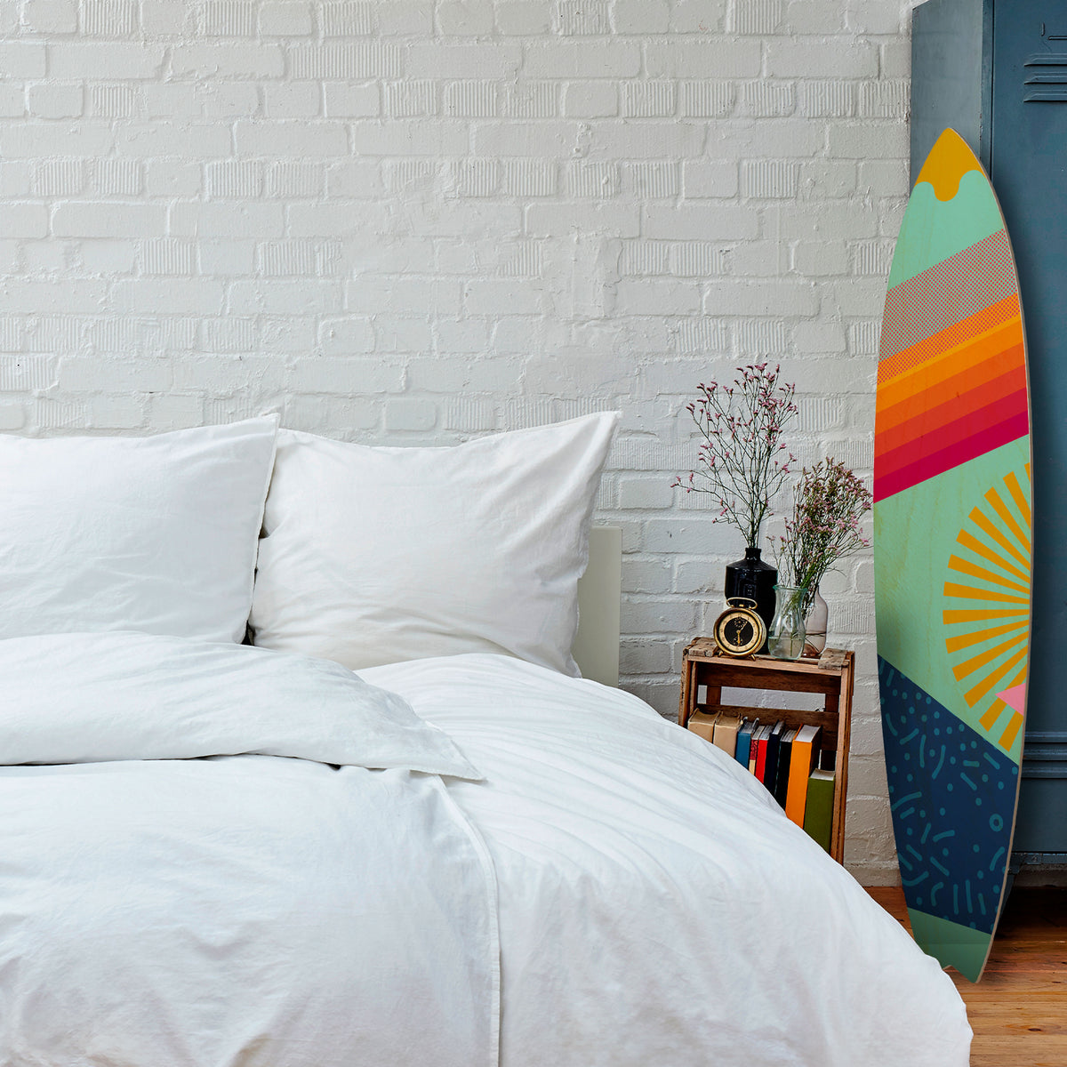 DAYBREAK BLISS Painel Decorativo Prancha de Surf
