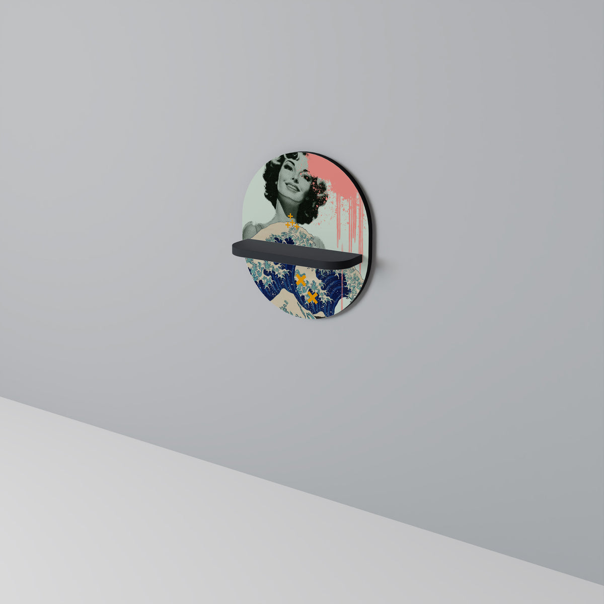 KANAGAWA BEAUTY Prateleira Artística