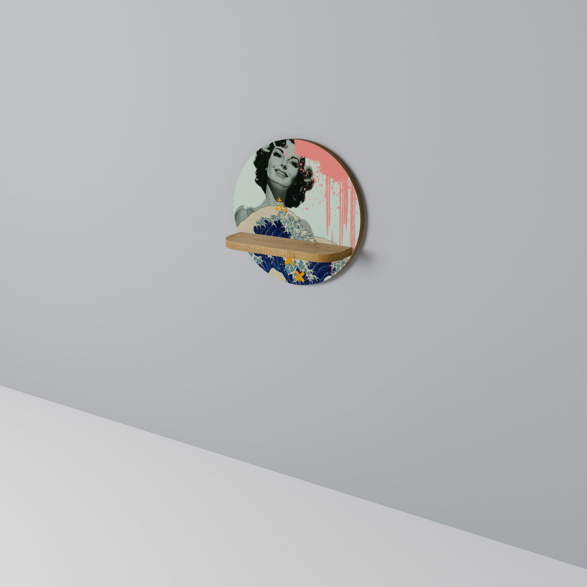 KANAGAWA BEAUTY Prateleira Artística