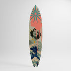 KANAGAWA BEAUTY Surfboard Decorative Panel