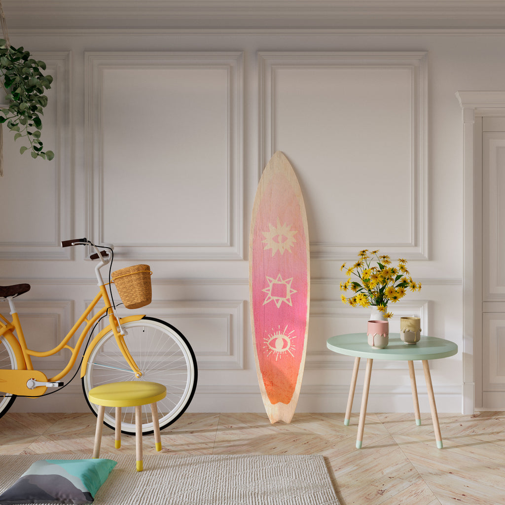DAZZLING DESIGN Surfboard Decorative Panel