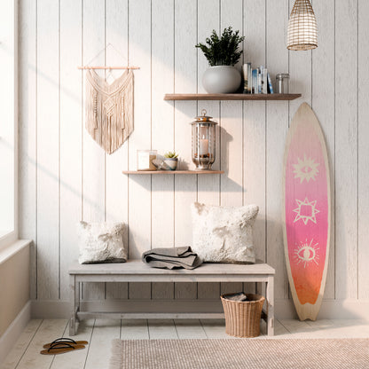 DAZZLING DESIGN Painel Decorativo Prancha de Surf