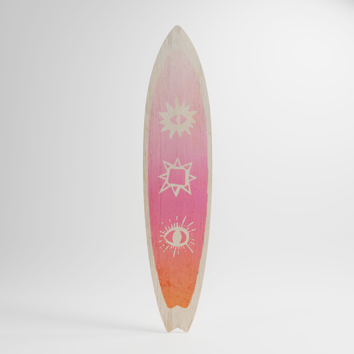 DAZZLING DESIGN Painel Decorativo Prancha de Surf