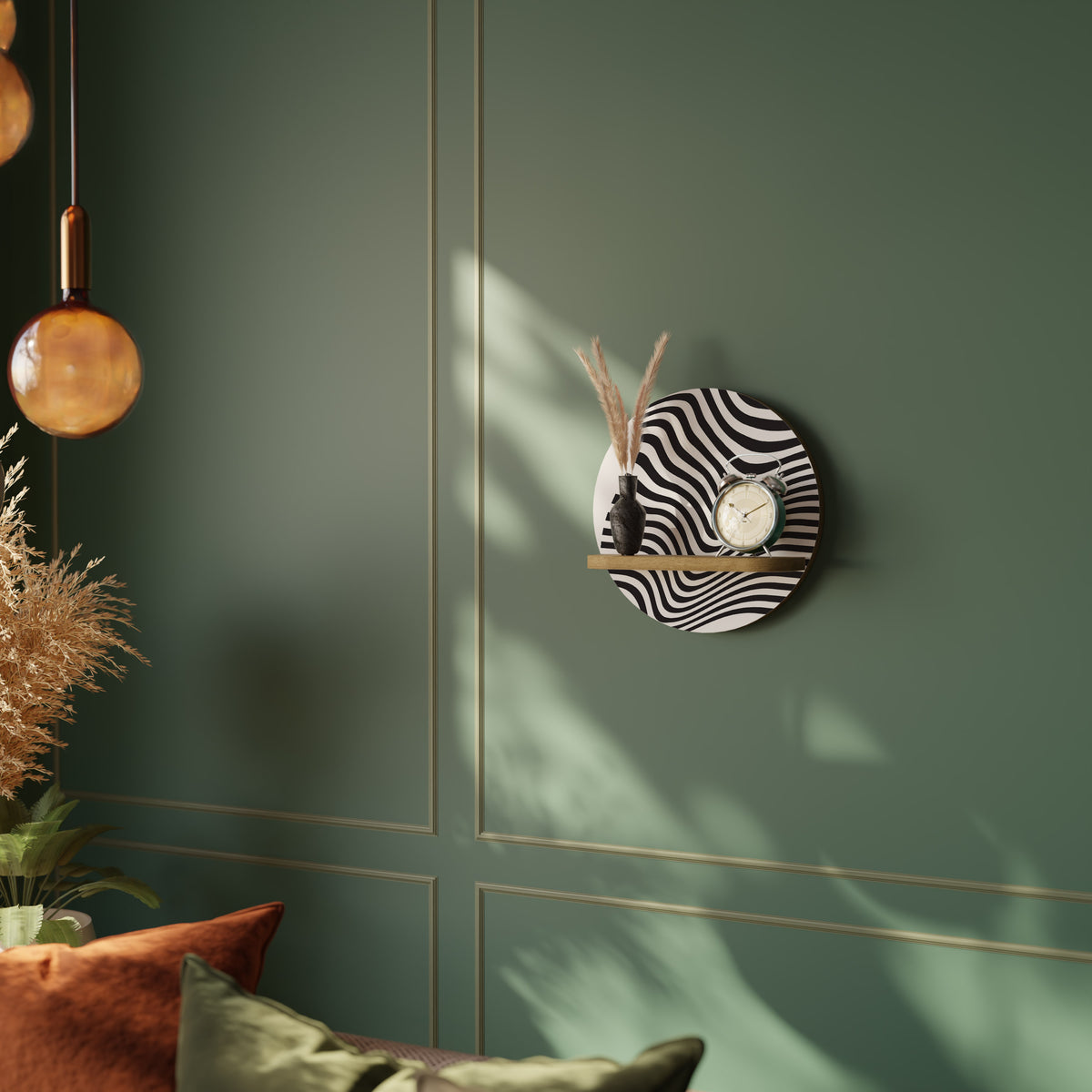 ILLUSIONARY FLOW Art Shelf