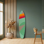 DAILY RADIANCE Painel Decorativo Prancha de Surf