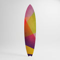 VIVID GEOMETRY Painel Decorativo Prancha de Surf