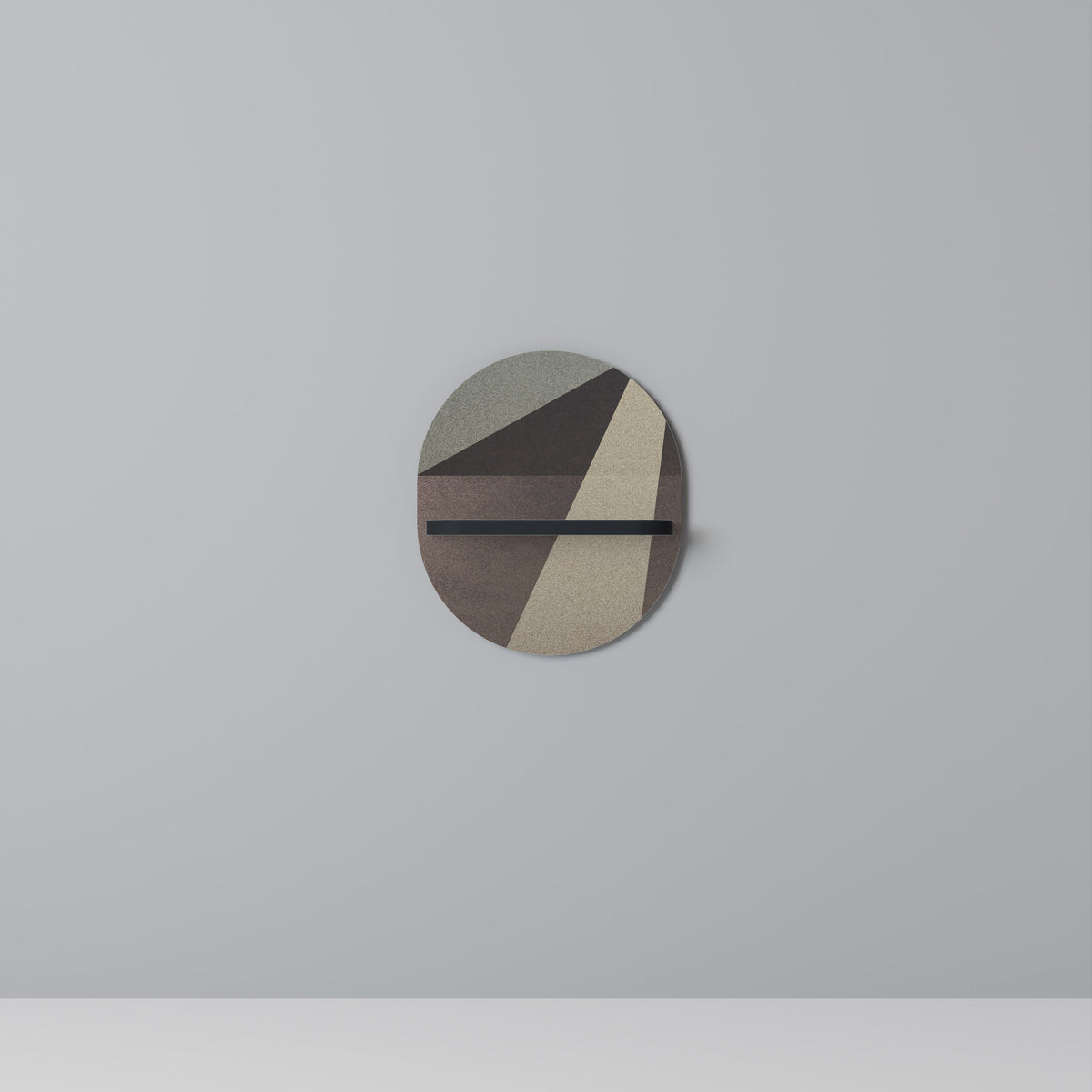 BEIGE GEOMETRY Prateleira Artística