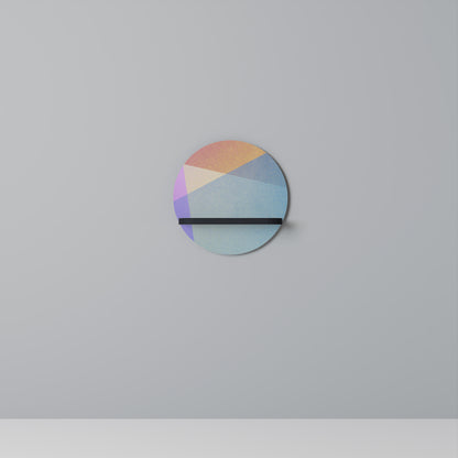 BRIGHT GEOMETRY Art Shelf