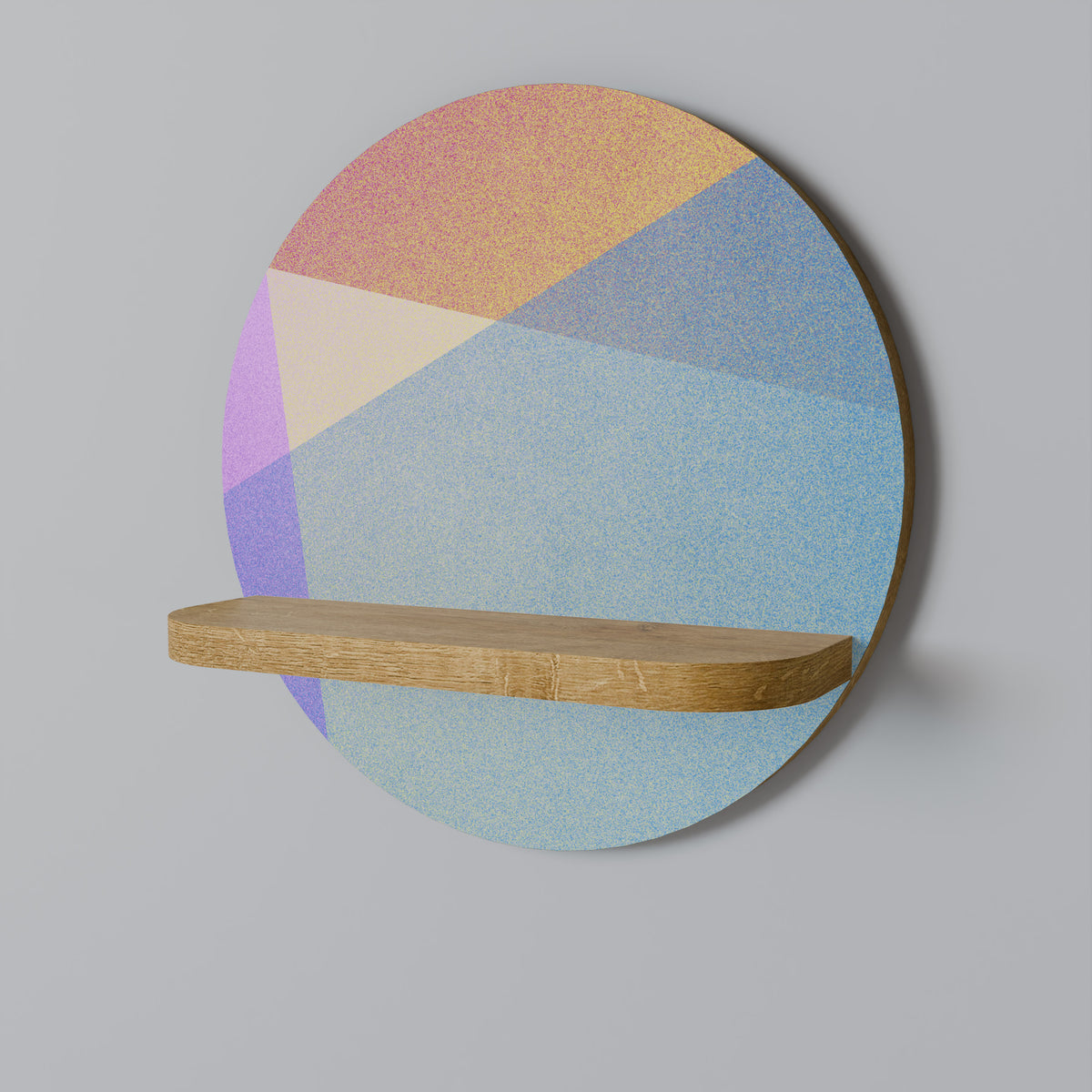 BRIGHT GEOMETRY Art Shelf