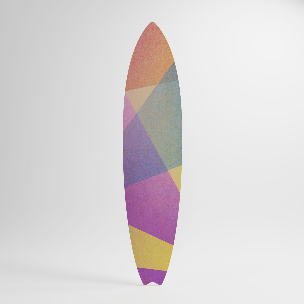 BRIGHT GEOMETRY Painel Decorativo Prancha de Surf