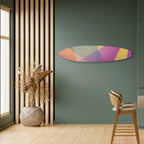BRIGHT GEOMETRY Surfboard Decorative Panel