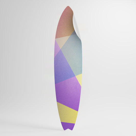BRIGHT GEOMETRY Autocolante Prancha de Surf