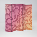 IRREGULAR PINK Decorative 5-Panel Room Divider